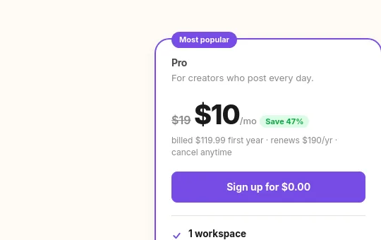Price anchor element from socialbyidm.com
