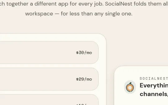 Price anchor element from socialnest.app