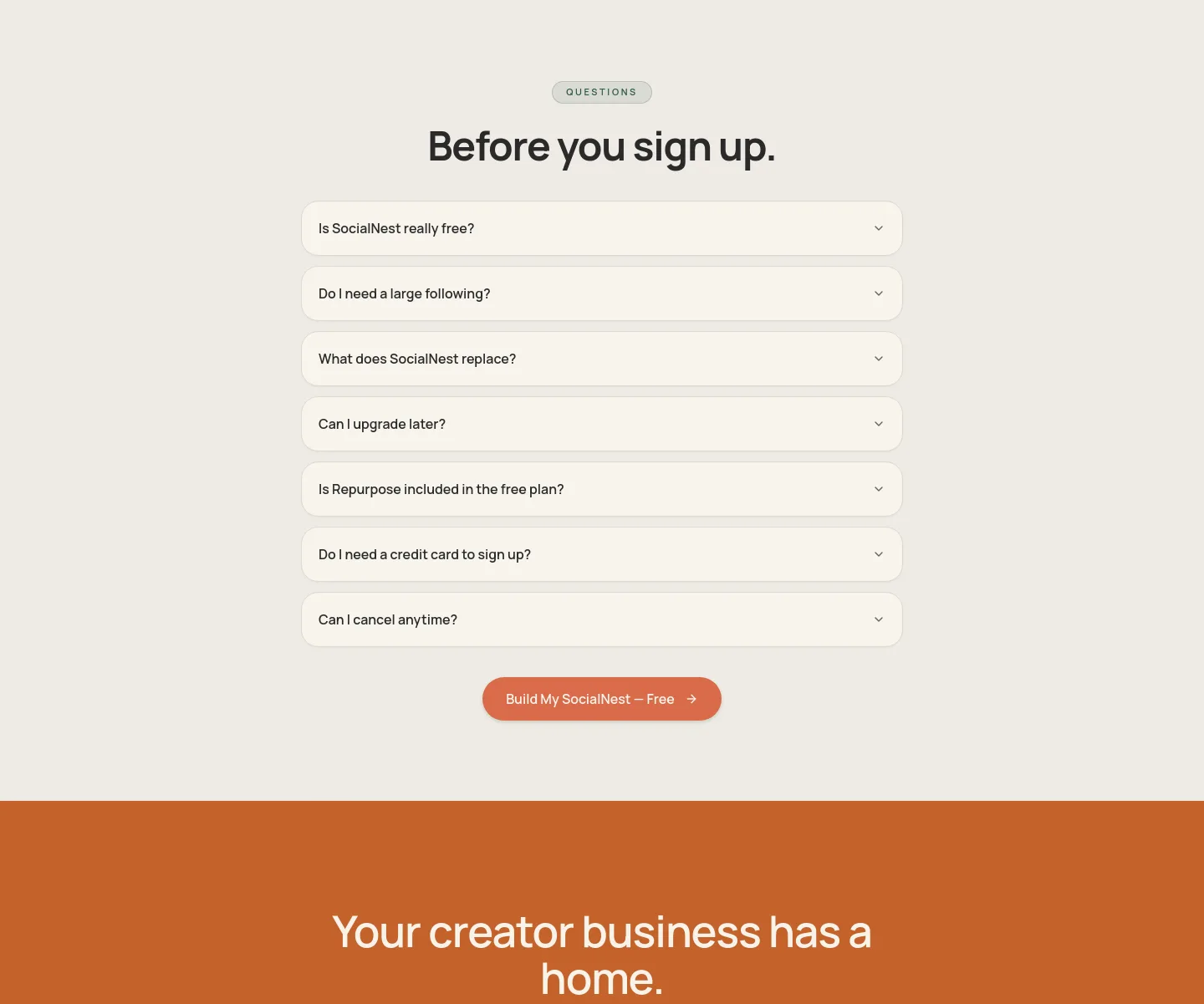 socialnest.app — FAQ