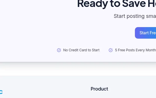 No credit card element from socialync.io