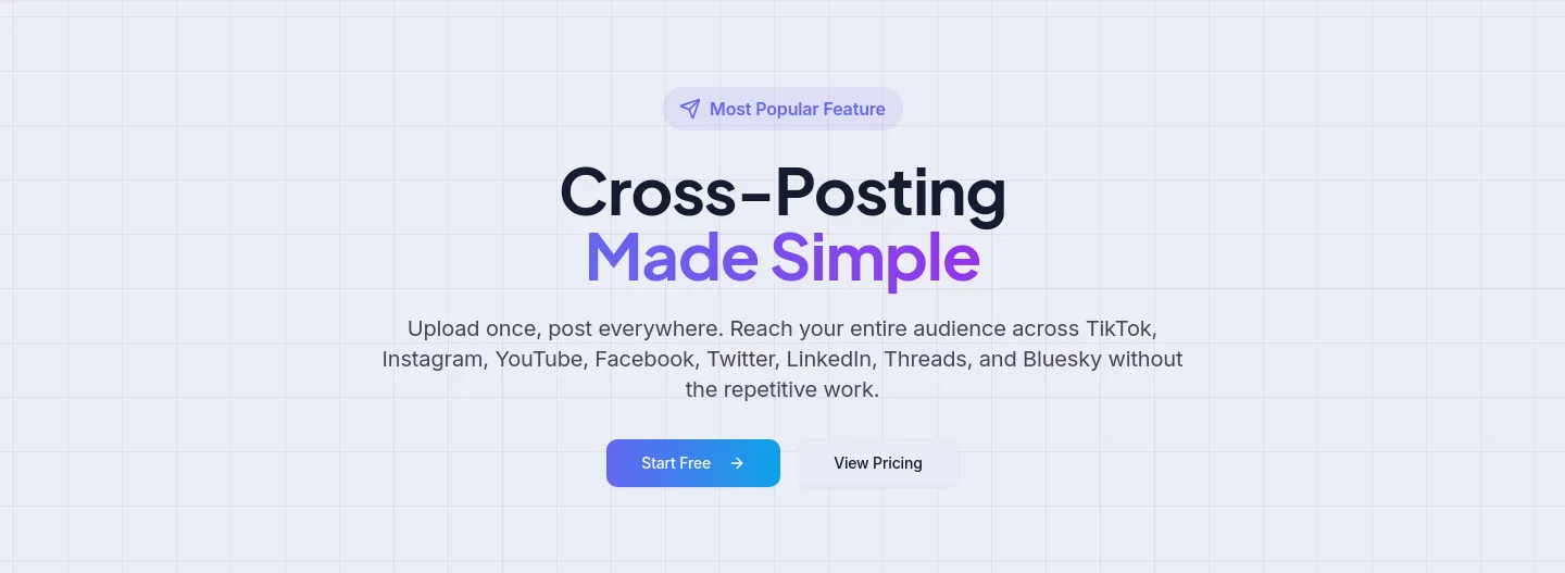 socialync.io Hero section