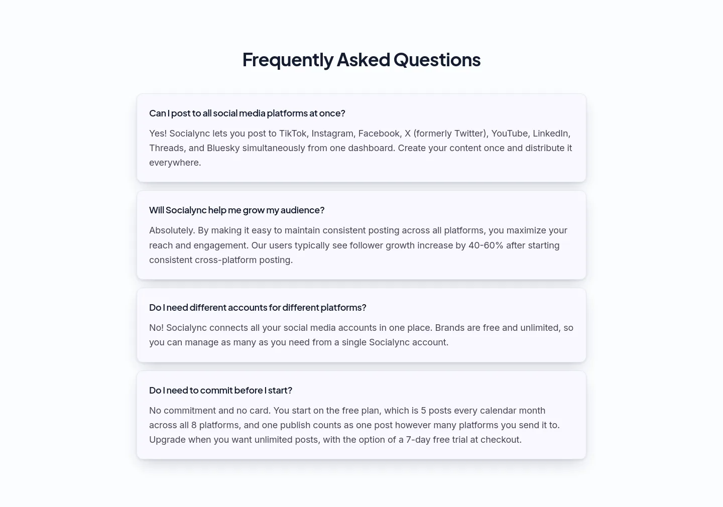 socialync.io FAQ section