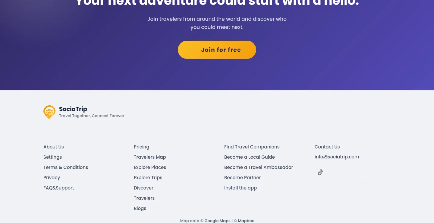 sociatrip.com — CTA