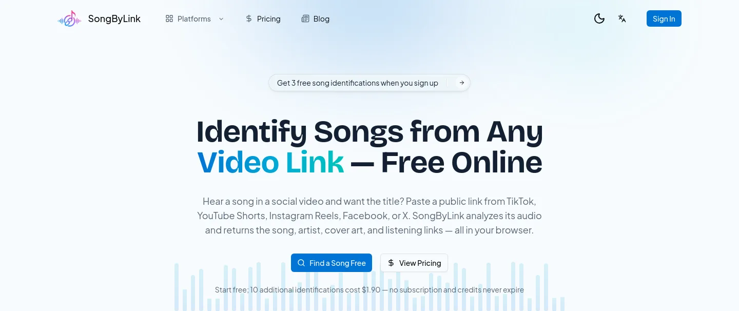 songbylink.com — Hero