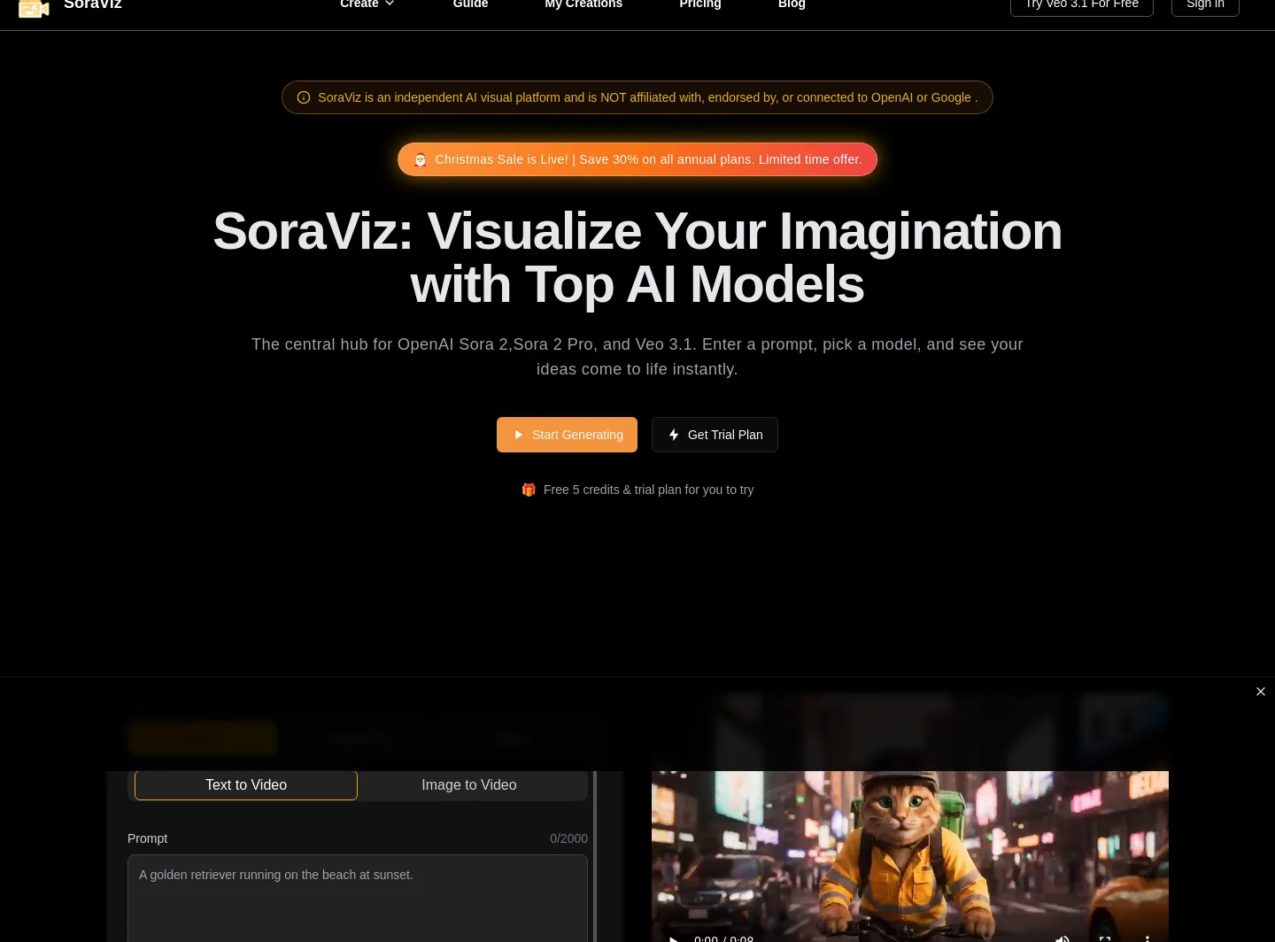soraviz.com — Hero