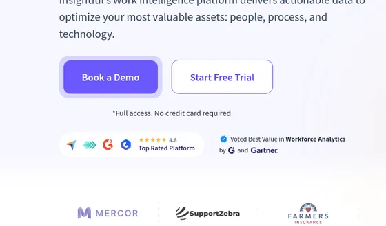 No credit card element from source.insightful.io