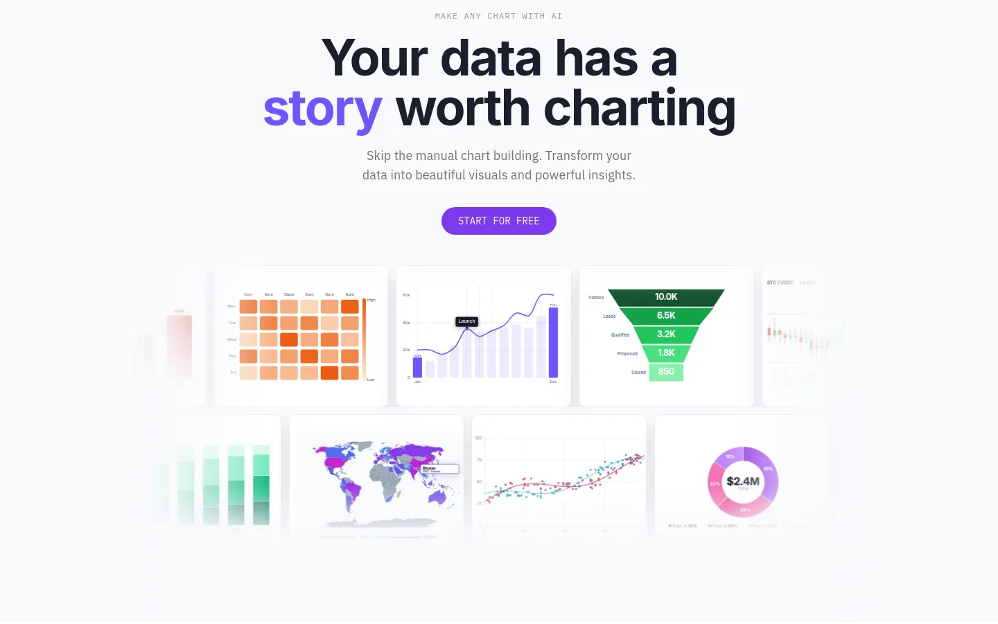 sourcetable.com Hero section