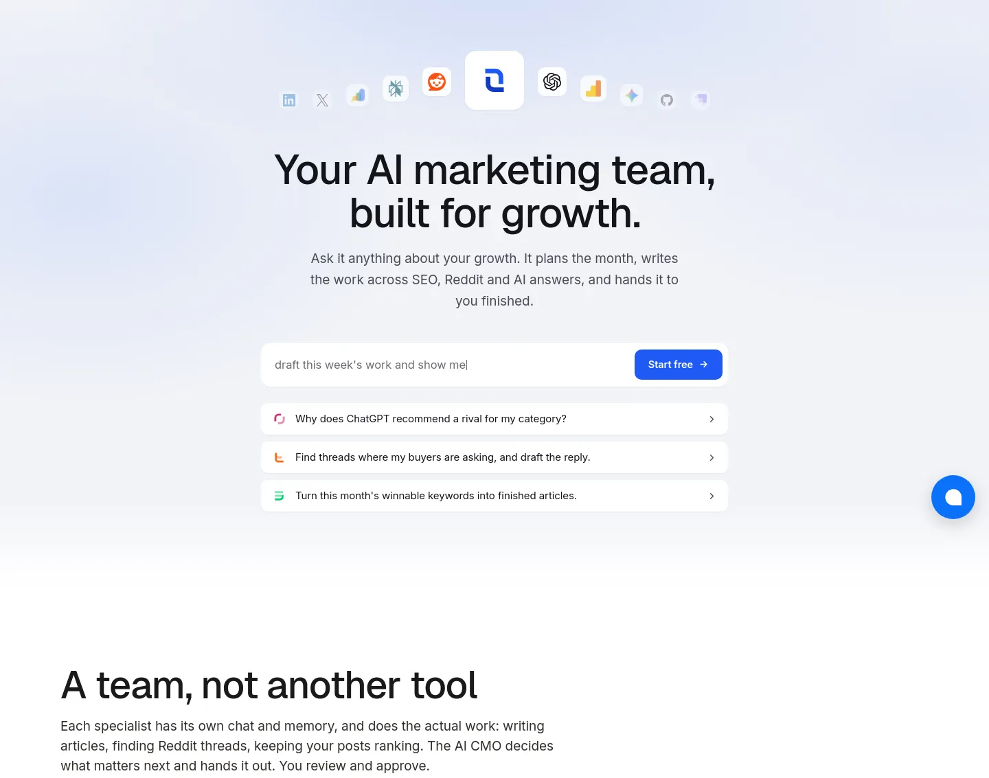 sparqo.ai — Hero