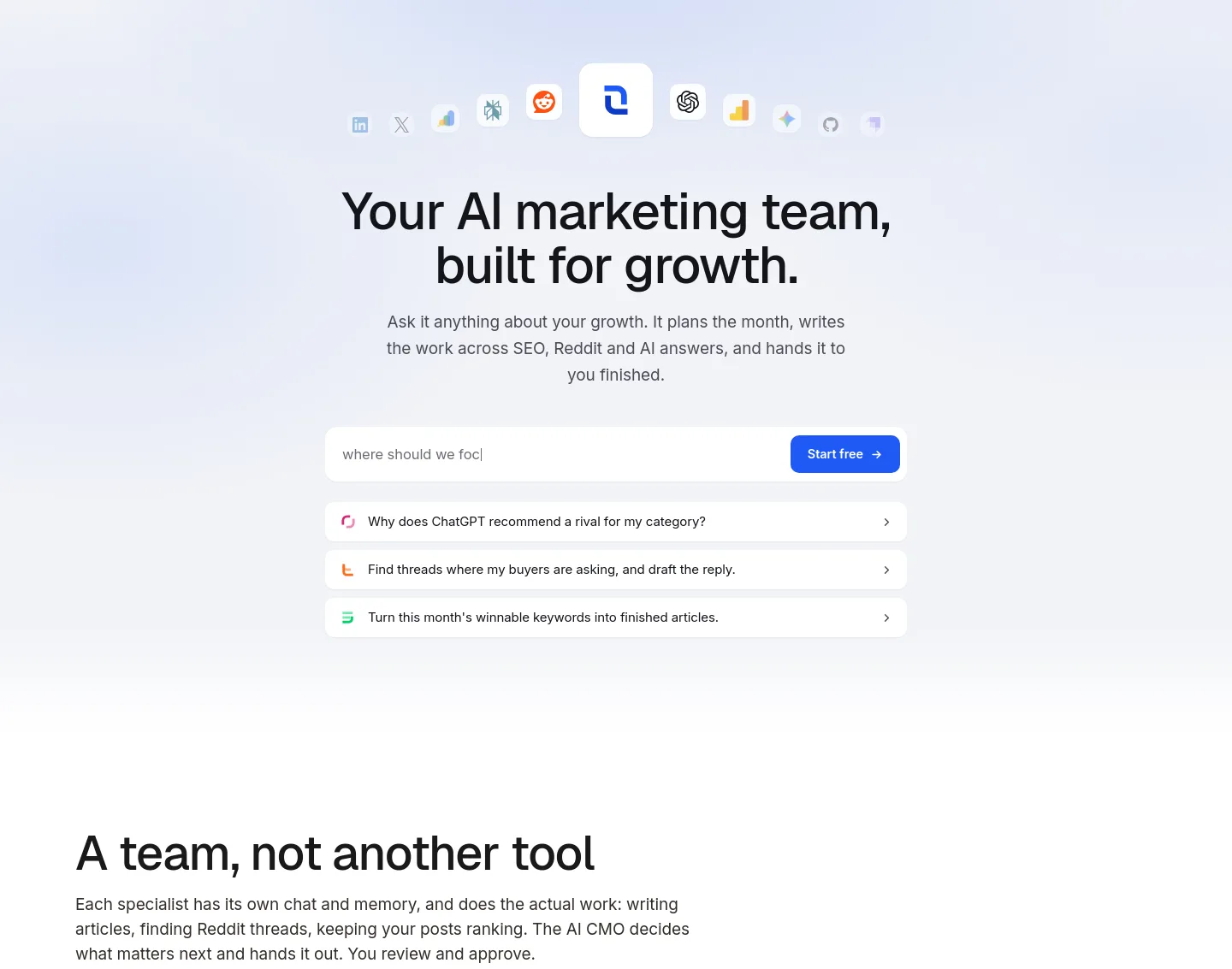 sparqo.ai — Hero