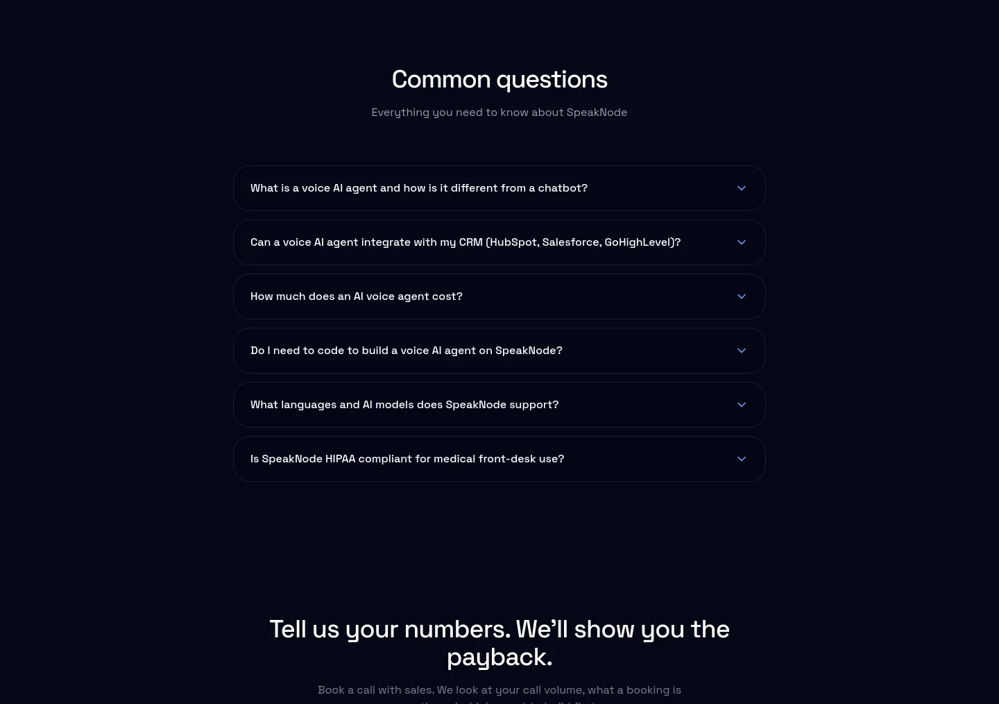 speaknode.com — FAQ