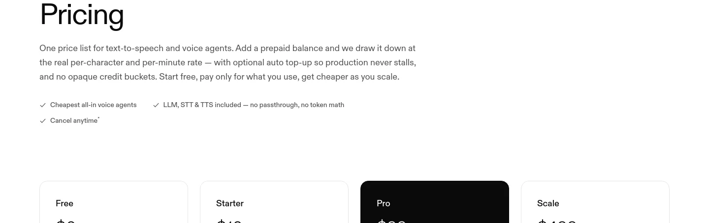 speechify.ai Hero section