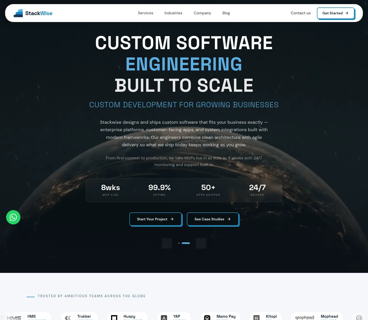 stackwise.site — Hero