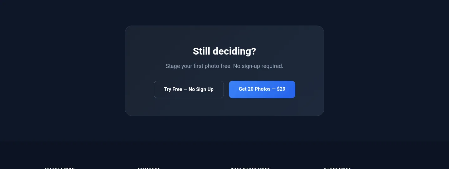 stageonce.com — CTA
