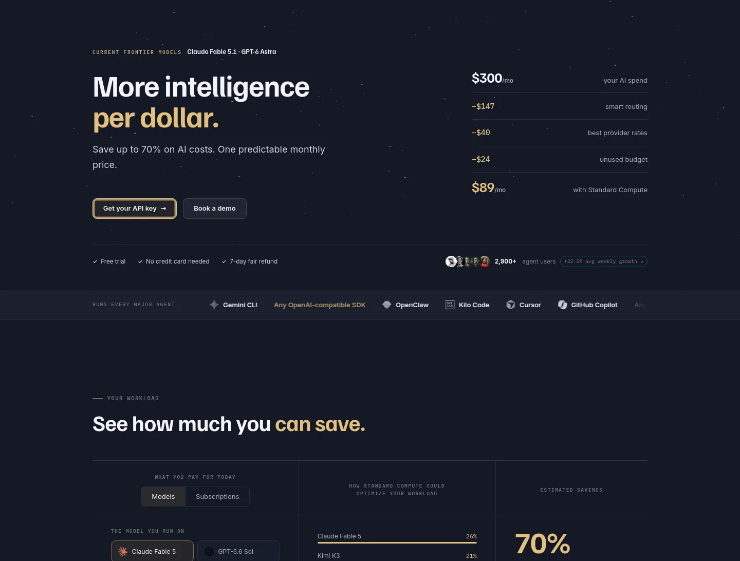 standardcompute.com — Hero