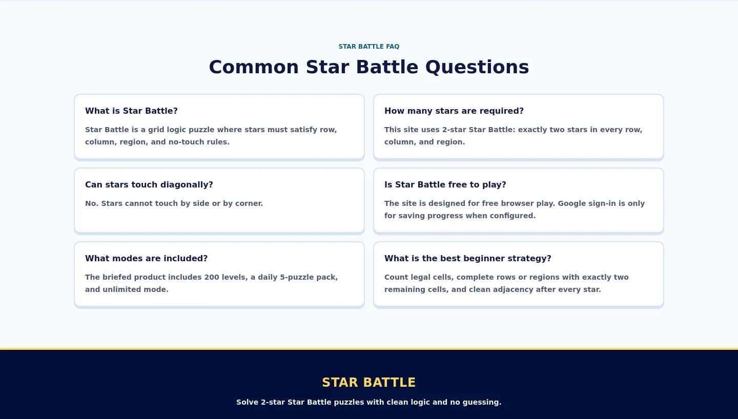 starbattle.online — FAQ