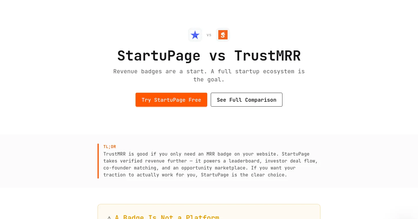 startupa.ge Hero section