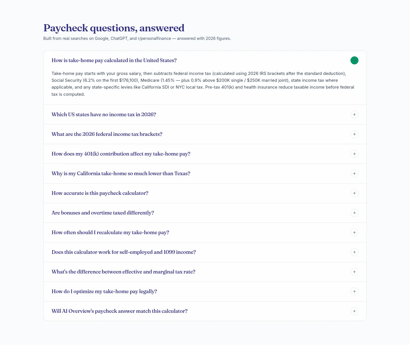 statetakehome.com FAQ section