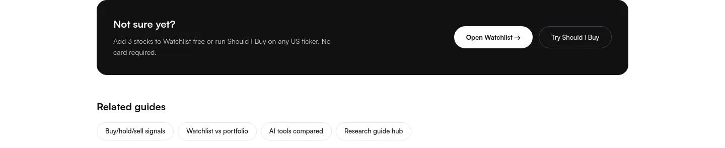 stocksbrew.online — a real CTA section