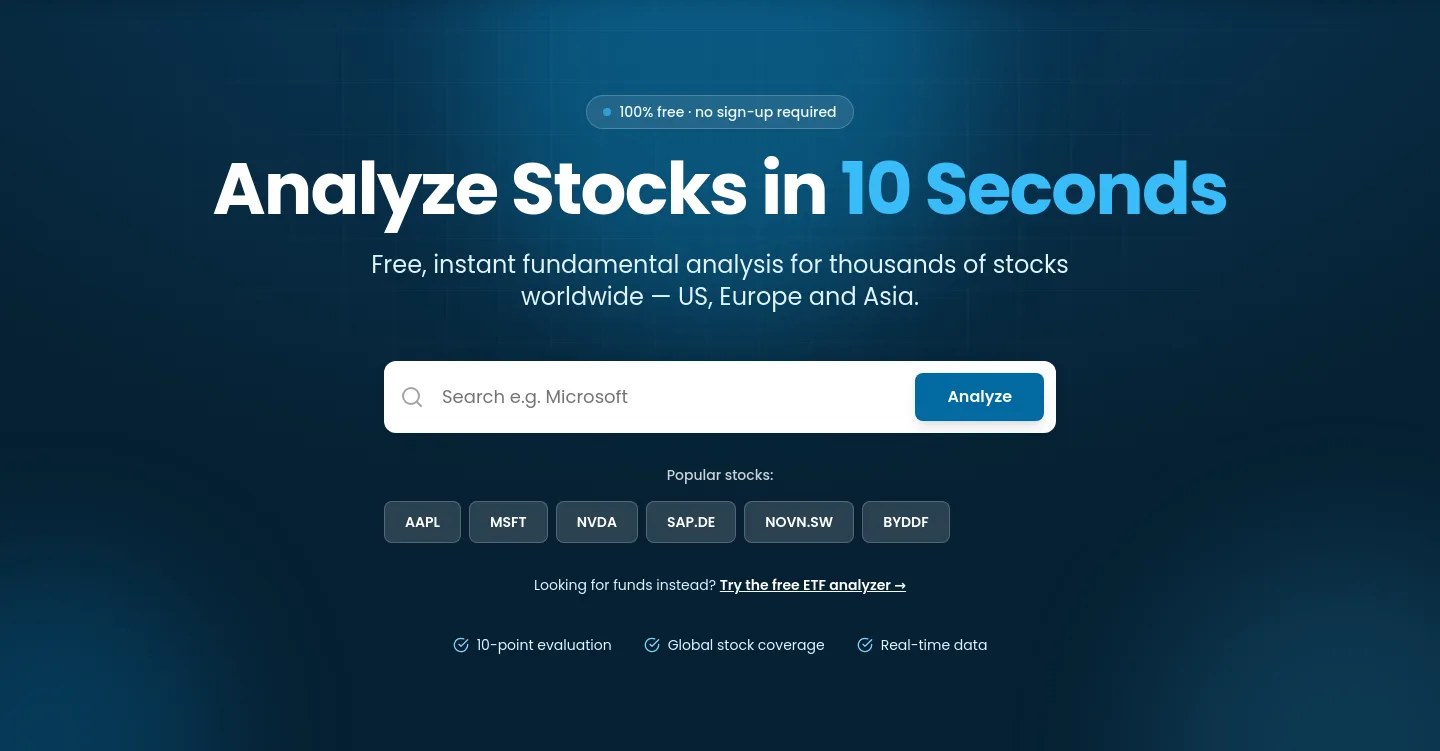 stoxlyonline.com Hero section