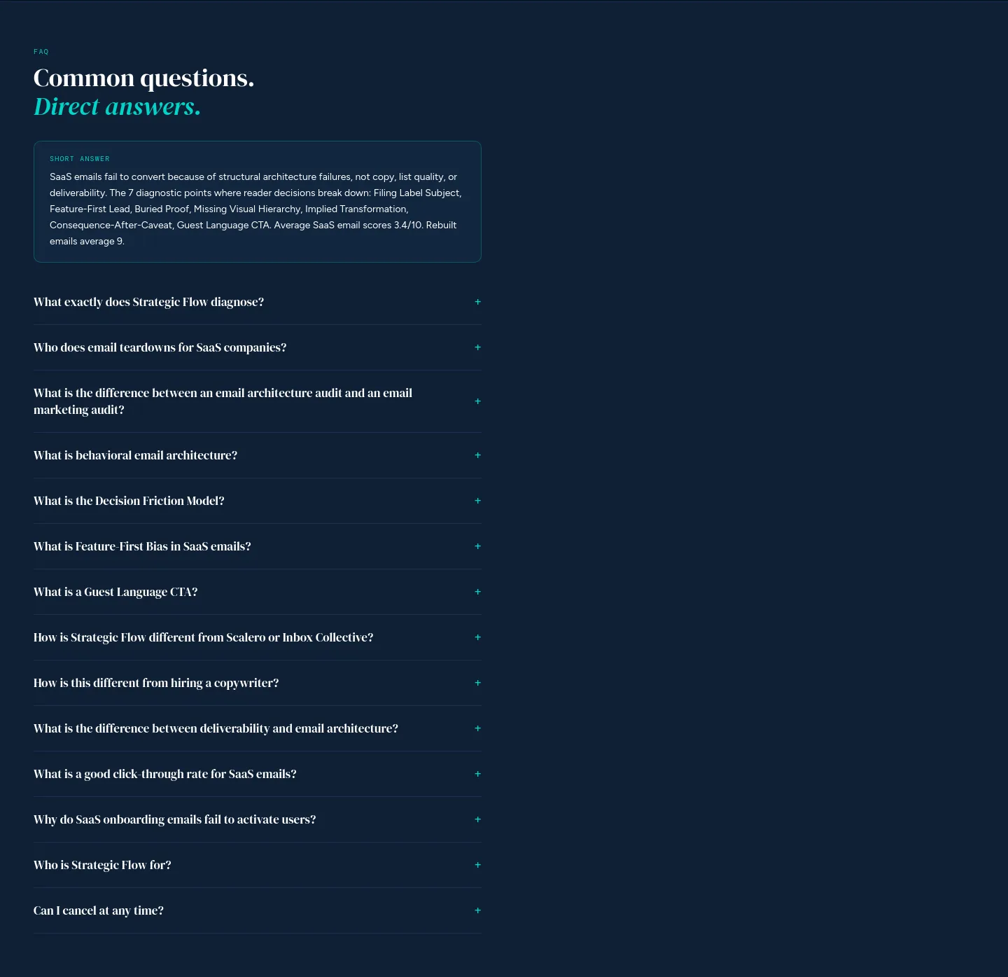 strategicflow.tech — FAQ