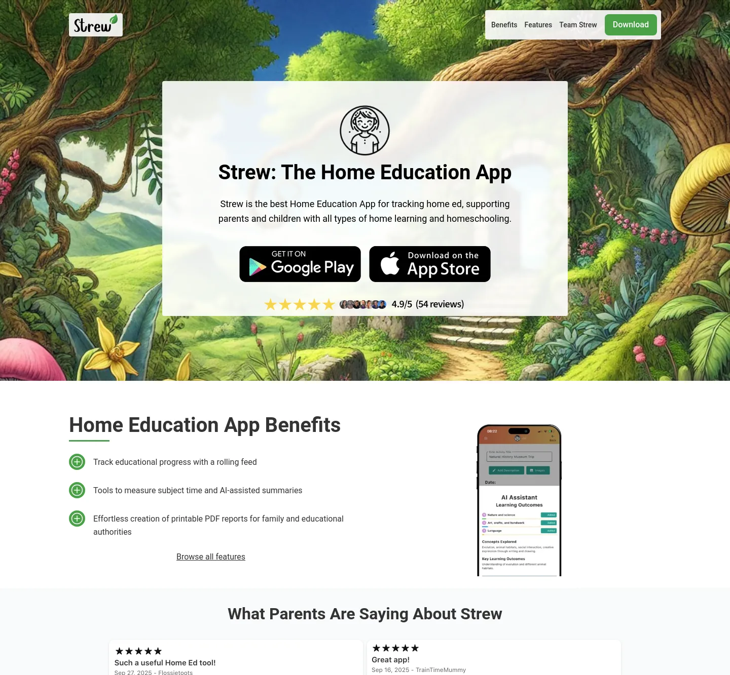 strew.app — a measured funnel