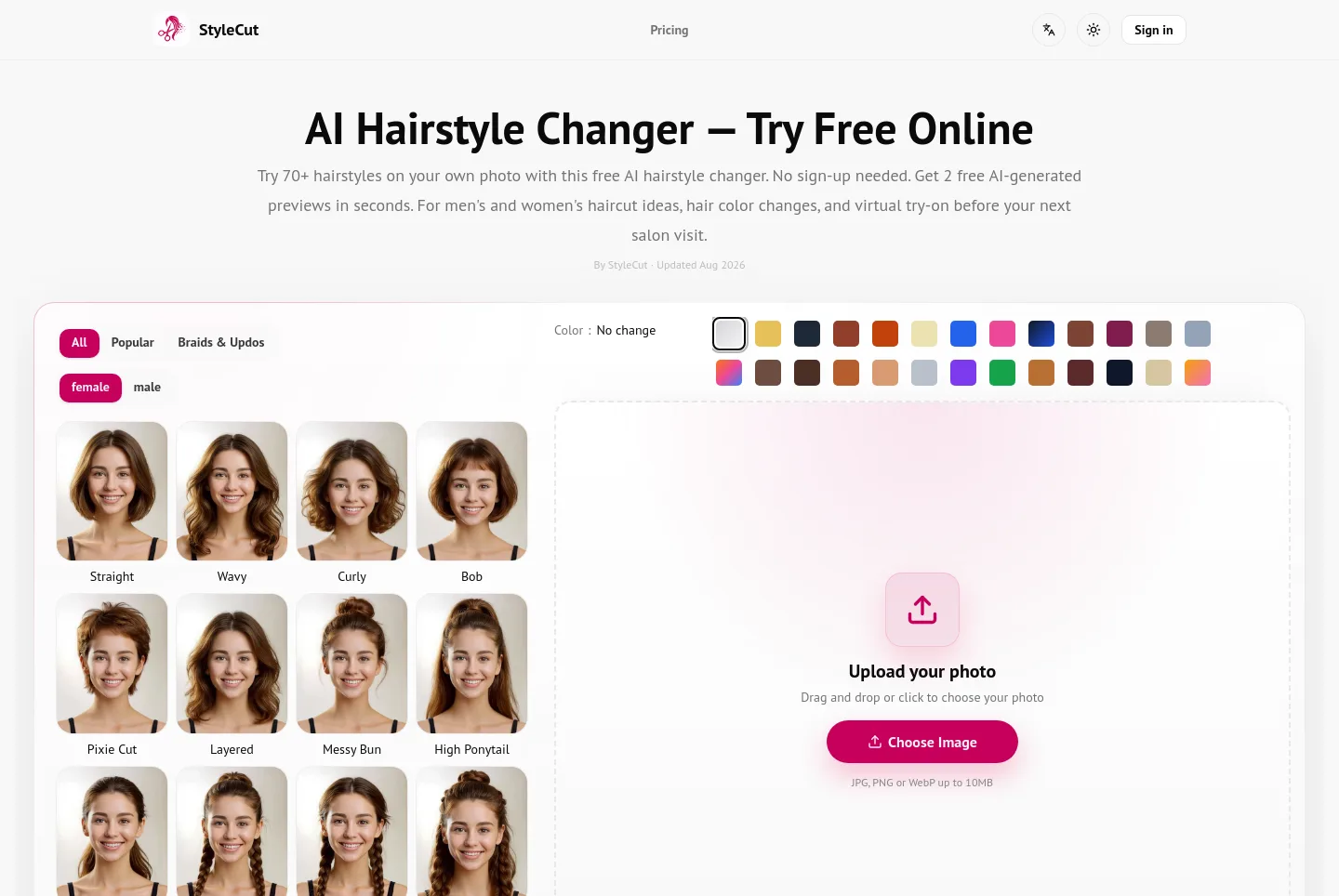 stylecut.app — a measured funnel