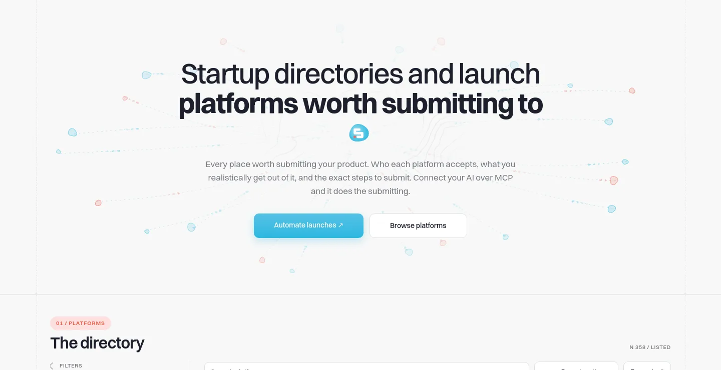 submitmap.com — Hero