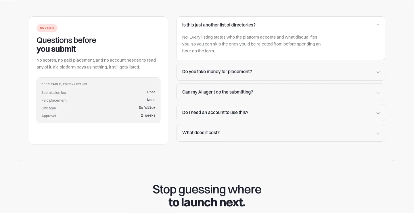submitmap.com — FAQ