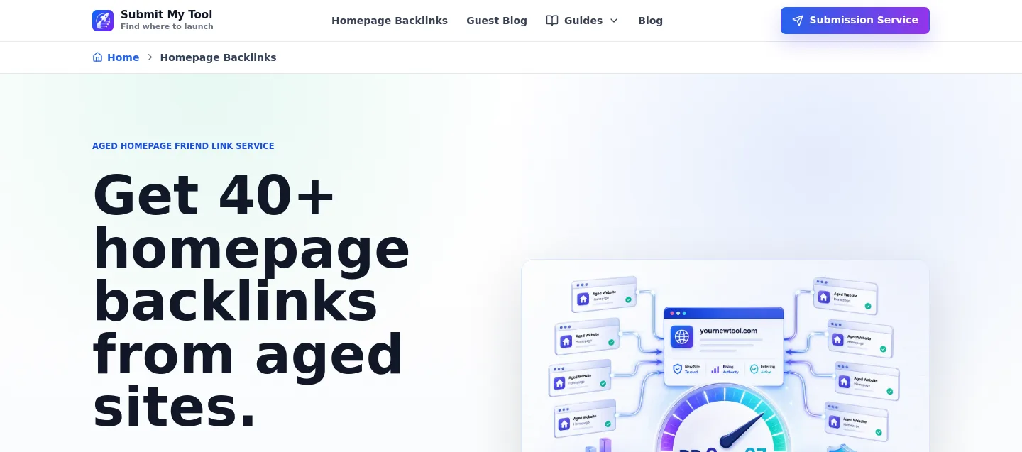 submitmytool.com — a measured funnel