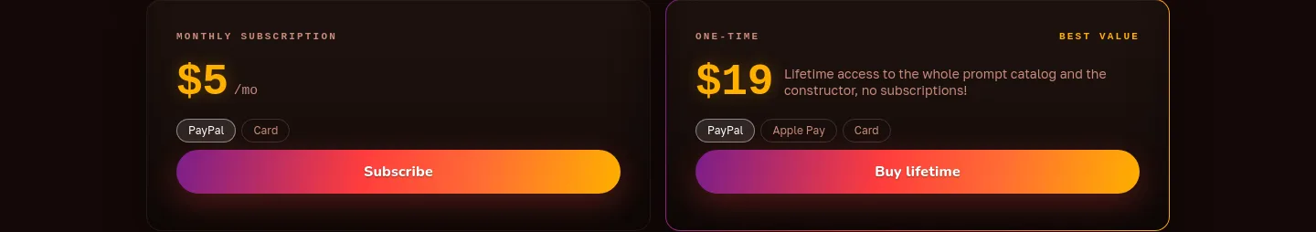 sunomarket.com — a real Pricing section