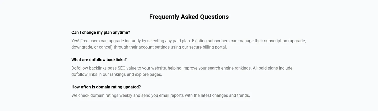 supadr.com — FAQ