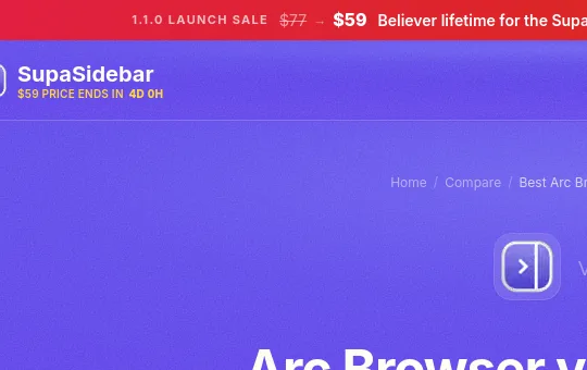 Price anchor element from supasidebar.com