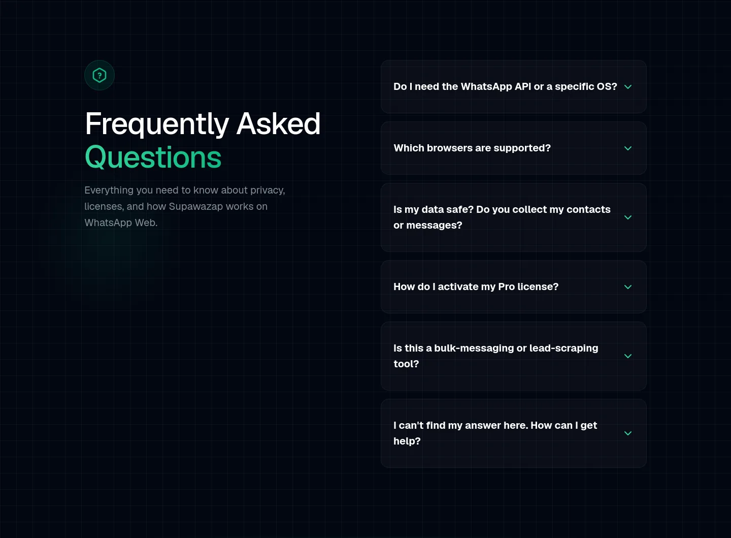supawazap.com — FAQ