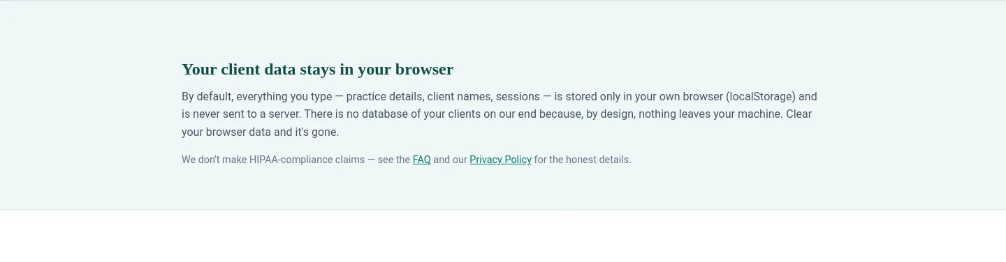 superbillgen.com — a real FAQ section
