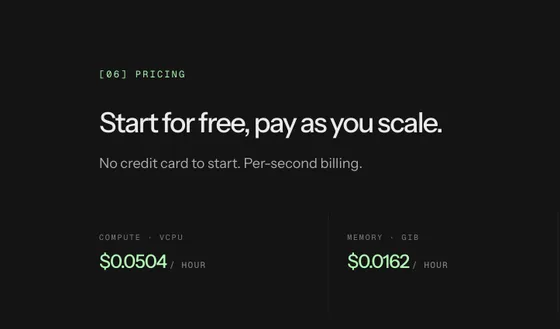 No credit card element from superserve.ai
