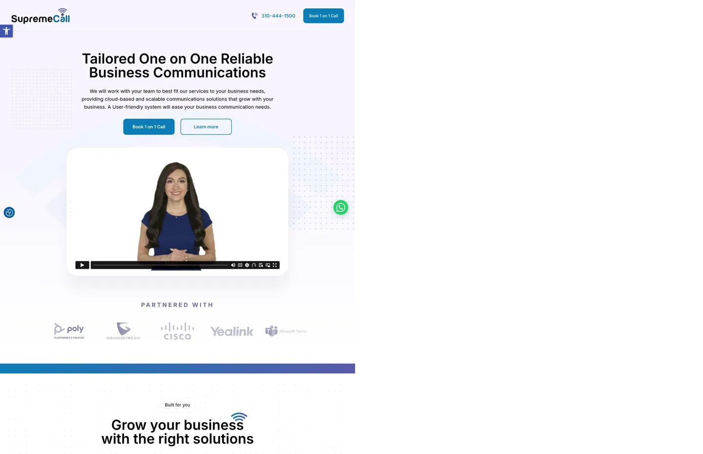 supremecall.com — a measured funnel