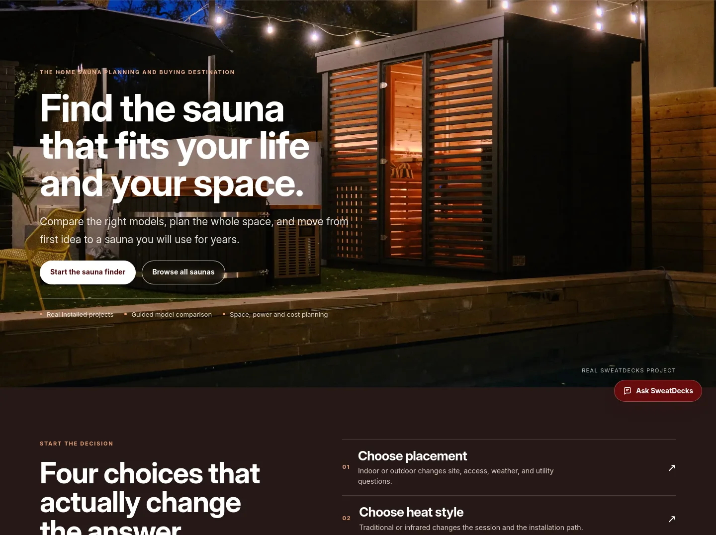 sweatdecks.com — Hero