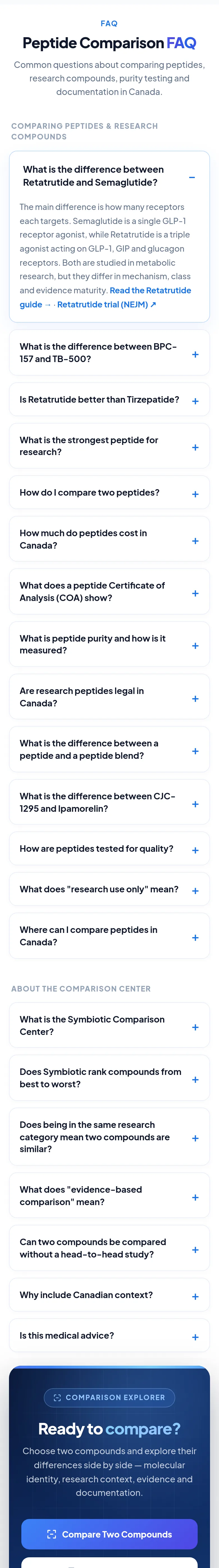 symbioticpharma.is FAQ section