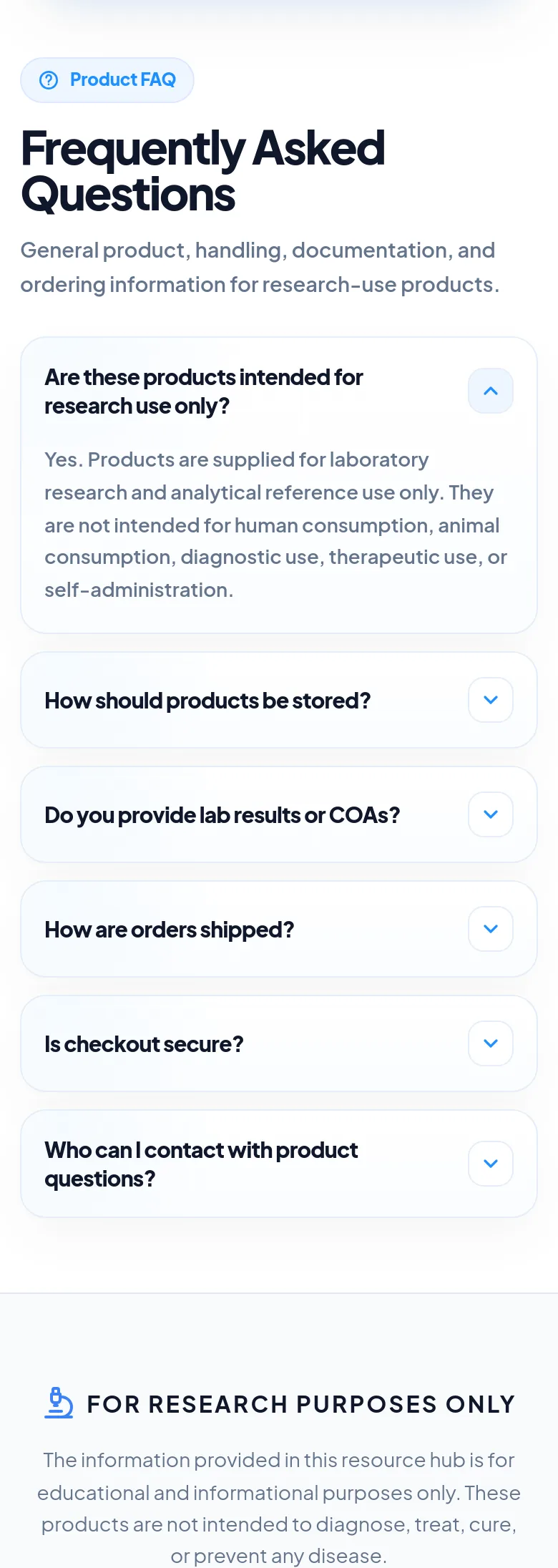 symbioticpharma.is FAQ section