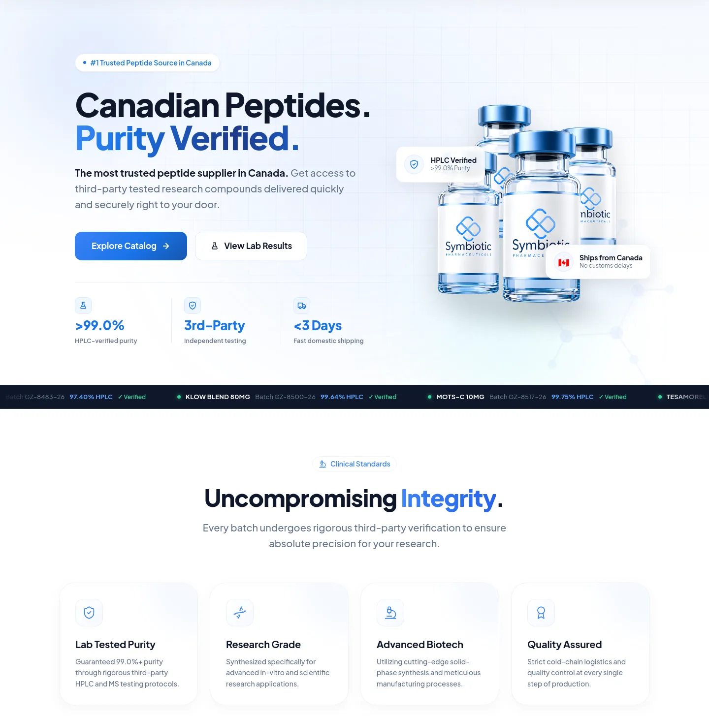 symbioticpharma.is — Hero