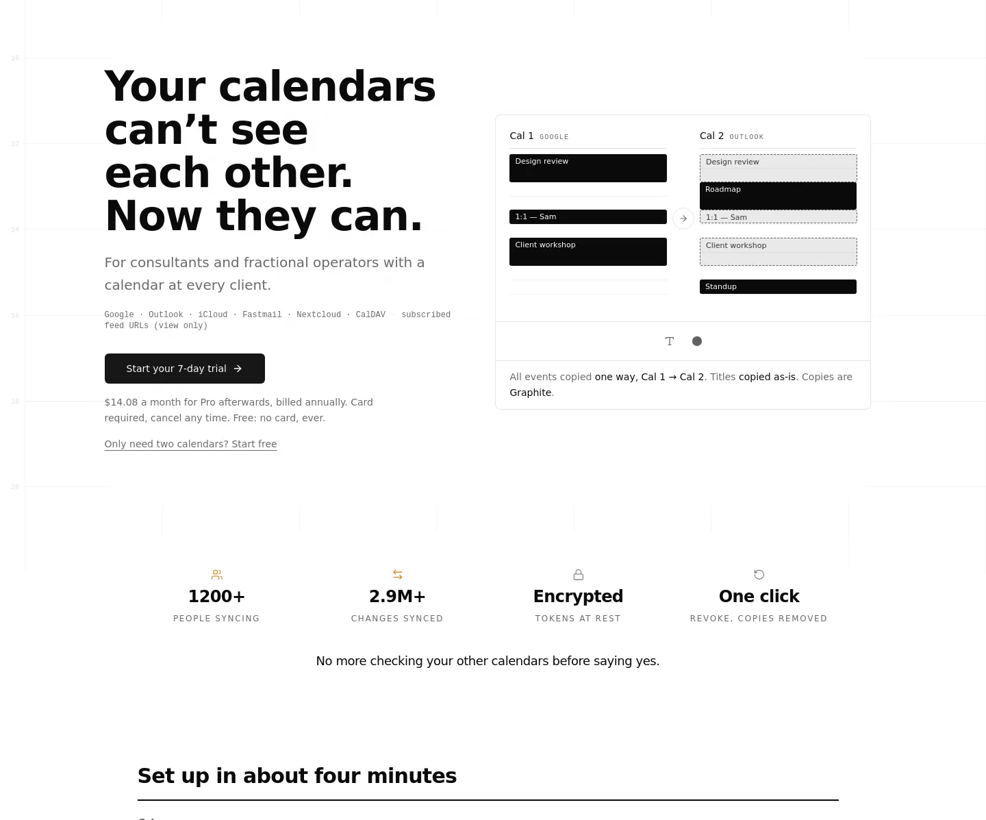 syncdate.app — Hero