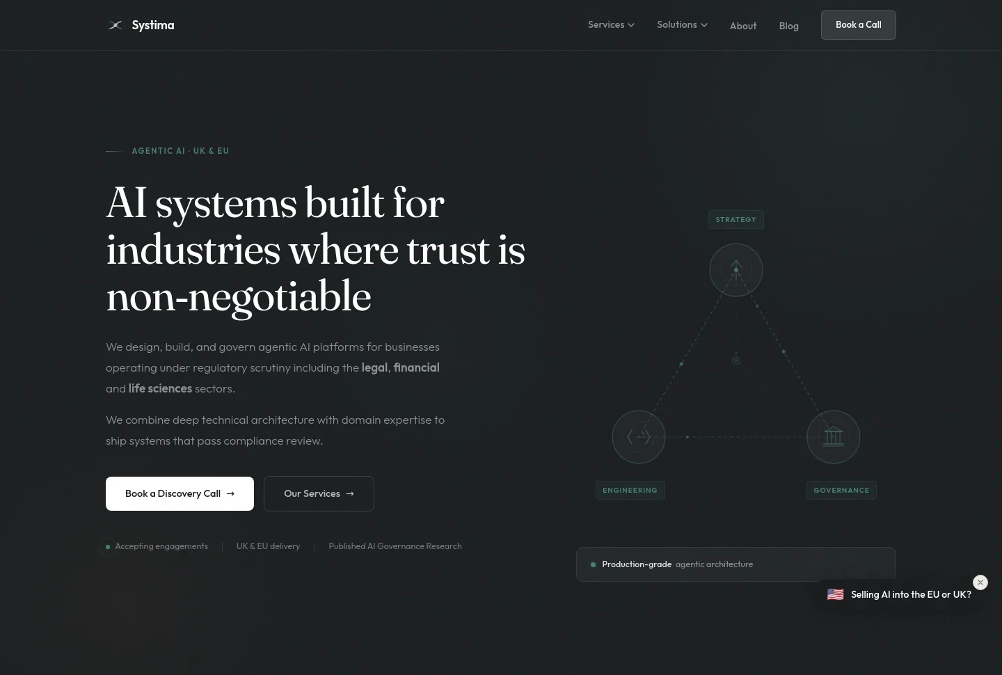 systima.ai — Hero