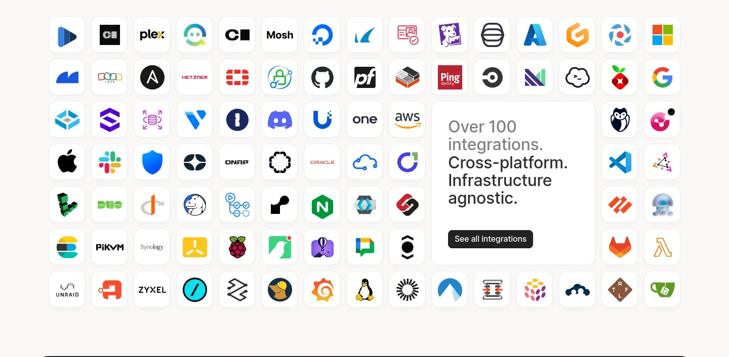 tailscale.com Features section
