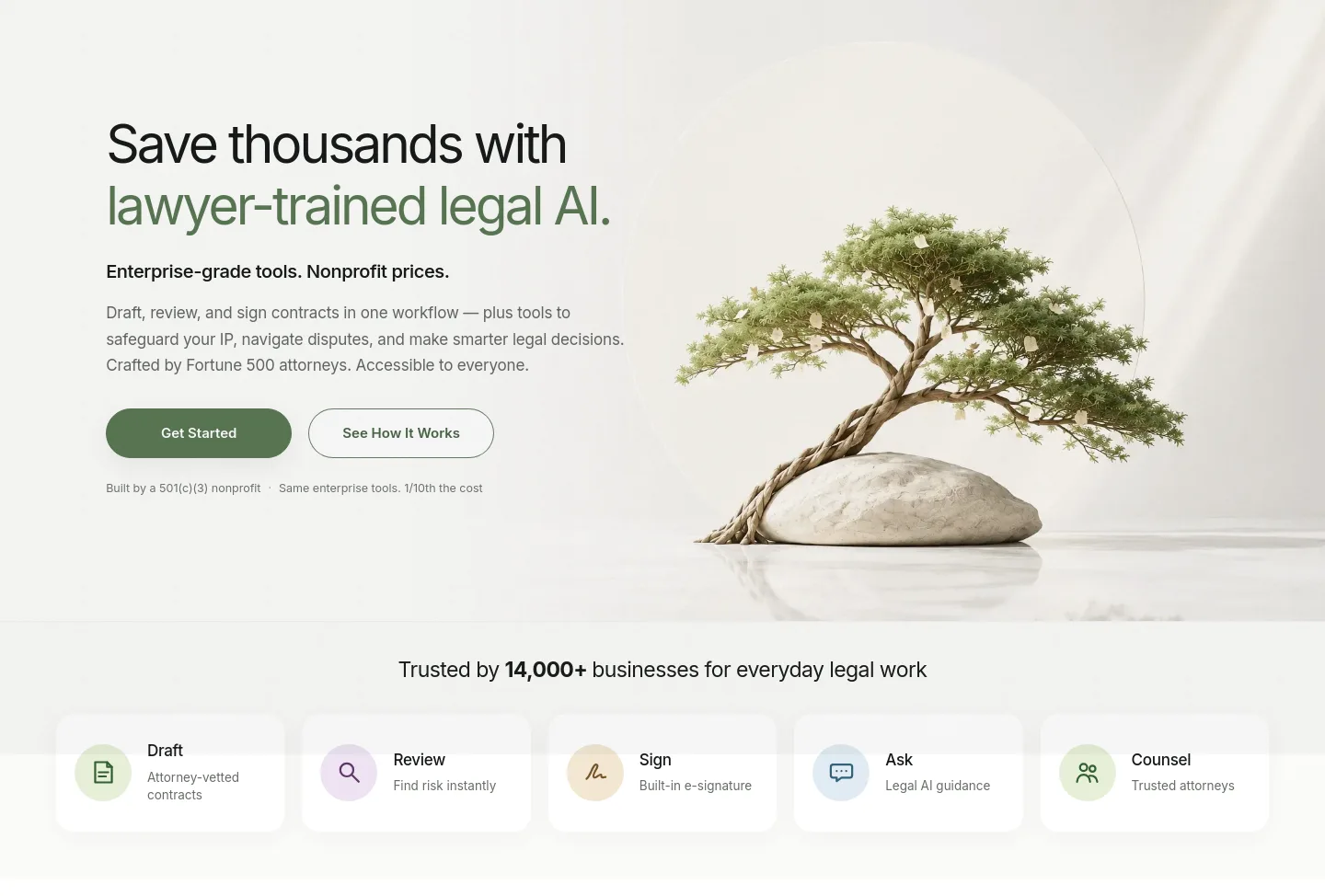 talkingtree.app — Hero