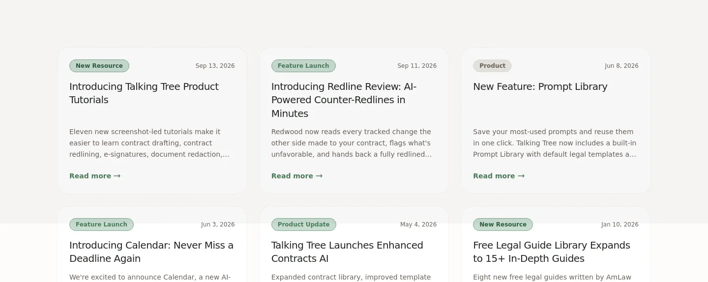 talkingtree.app — Features