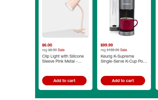 Price anchor element from target.com