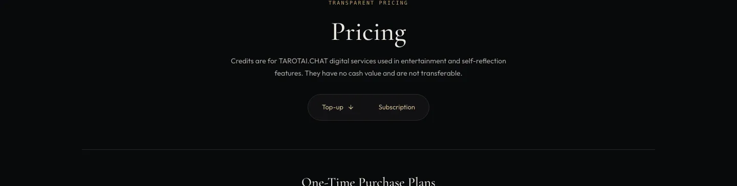 tarotai.chat — Hero