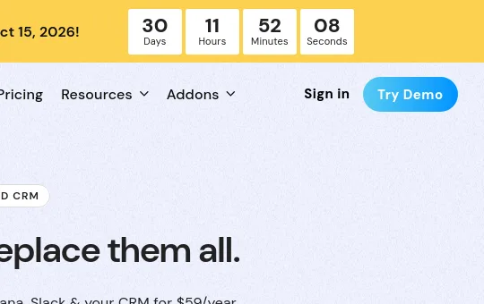 Countdown element from tasksession.com