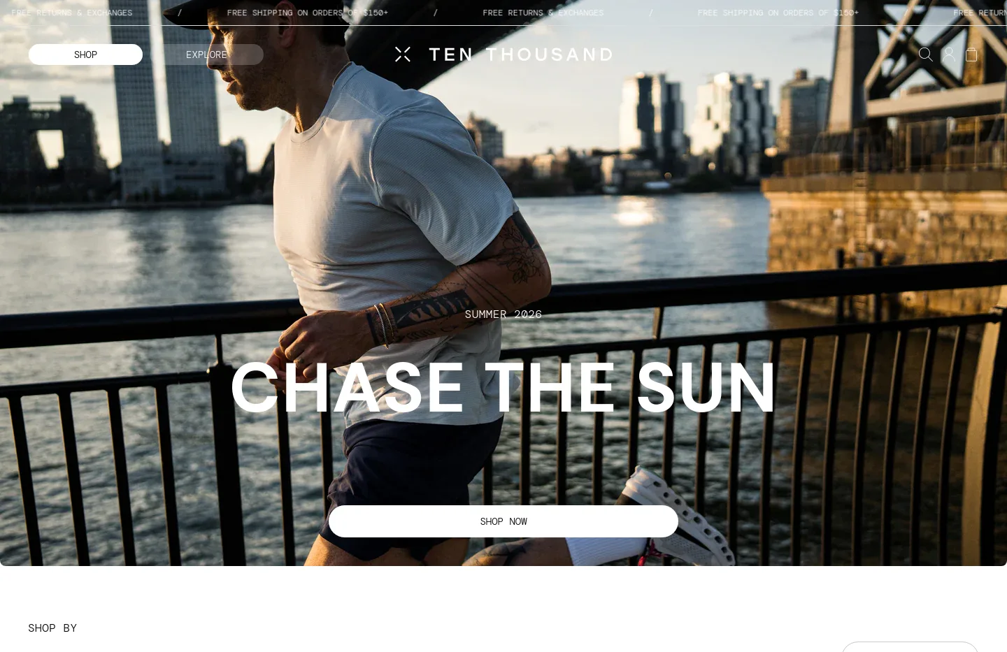 tenthousand.cc — a measured funnel