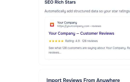 Rating element from testimly.com